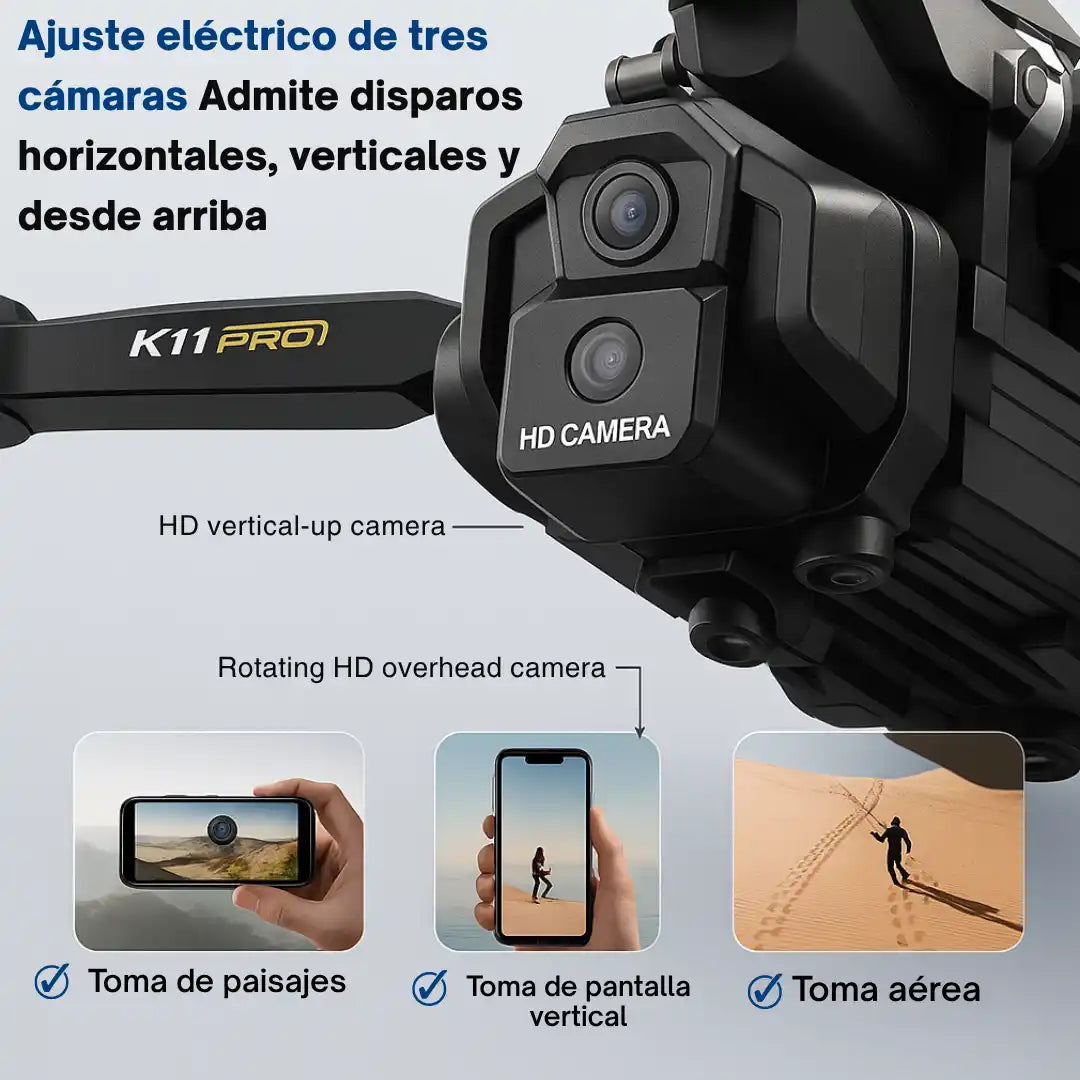 SkyBlaster K11 ® -Drone Inteligente con Esferas de Gel