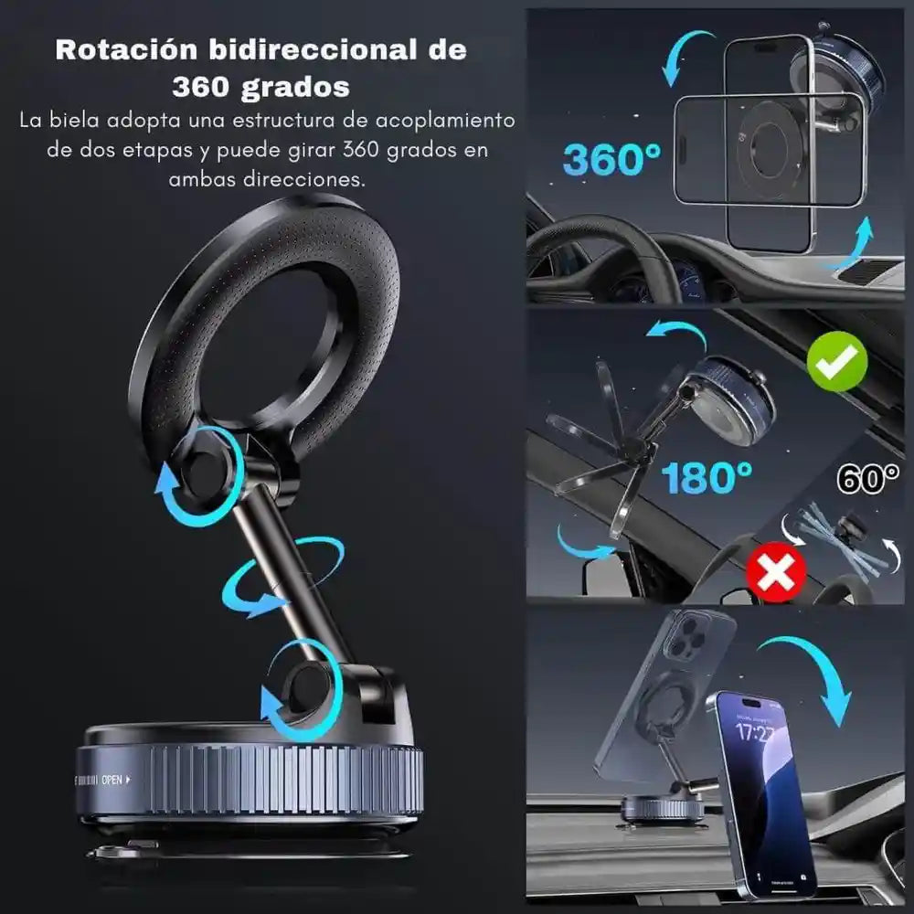 Magneto360® - Soporte Magnético Teléfono